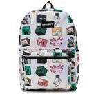 mochila minecraft multicolor