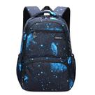 Mochila MITOWERMI Kids Galaxy Preta Azul 21L