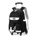 Mochila MITOWERMI Rolling 6 Wheels Nylon Preta 46cm