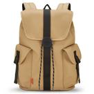 Mochila mixi Travel Laptop impermeável de 17 polegadas Mocha Brown
