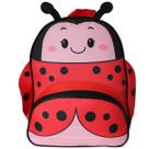 Mochila Mochilinha Creche Meninas Clio Pets Joaninha Escolar Mochila Mochilinha Creche Meninas Clio Pets Joaninha Escolar
