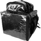 Mochila motoboy bag entregador Pizza delivery em lona de caminhão impermeável resistente