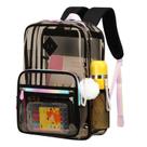 Mochila MUSEVOS Clear Heavy Duty TPU transparente 41x29x18 cm