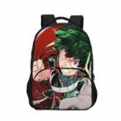 Mochila My Hero Academia Midoriya Izuku Cartoon Kids School