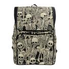 Mochila Naanle Cool Skull Skeleton Pattern 40L à prova d'água Mochila Naanle Cool Skull Skeleton Pattern 40L à prova d'água
