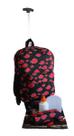 Mochila Naruto Akatsuki Infantil Escolar Rodinhas Estojo Aul