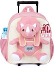 Mochila Naturally KIDS Dinosaur com bicho de pelúcia de 4 a 8 anos