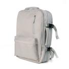 Mochila Notebook 15.6 Expansível 15 a 31L USB Engate Mala Cinza Executiva Viagem Trabalho