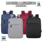 Mochila Notebook Antifurto USB Semi Impermeável Trabalho Faculdade