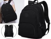 Mochila Notebook Feminina Tecido Tactel Molinho Impermeavel Escola Trabalho Passeio Multineos