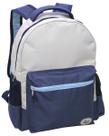 Mochila Notebook LS Bolsas 15.6 Cinza e Azul com 4 divisões - MN4201