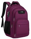 Mochila Notebook Masculina Feminina Dia a Dia Escolar Faculdade Trabalho Viagem Antifurto Com Saída USB fone Prática Reforçada Resistente Confortável
