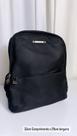 Mochila Nylon - Karina Ferreira, Tamanho médio/ Preto Mochila Nylon - Karina Ferreira, Tamanho médio/ Preto