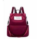 Mochila OEM em Tecido Oxford Grande Vermelho à Prova DÁgua para Uso Diário e Viagem Gênero Neutro