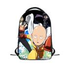 Mochila One Punch Man Kids School Poliéster 28x13x44cm