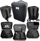 Mochila Organizadora Para Equipamentos De Barbeiro JRL Original Com 3 Compartimentos e Divisórias JRL HP25035