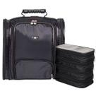 Mochila Organizadora Profissional 4 Necessaires Para Maquiagem Manicure Estetica Atendimento Viagem Técnica Enfermagem Estúdio Trabalho Eletricista