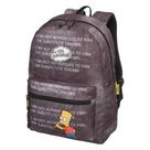 Mochila Os Simpsons Chalkboard Lousa Bart Simpson Original
