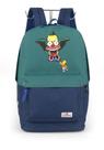 Mochila Os Simpsons Krusty Palhaço Bart Simpson VD Original