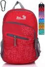 Mochila Outlander Plegable Ligera 20L/33L, Roja