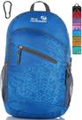 Mochila Outlander Plegable Portátil Ligera para Viaje Azul