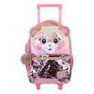 Mochila Pacific com Carrinho Pack Me Teddy Bear Rosa Mochila Pacific com Carrinho Pack Me Teddy Bear Rosa