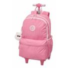 Mochila Pacific com Carrinho Tubo Pack Me Life Rosa Mochila Pacific com Carrinho Tubo Pack Me Life Rosa
