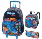 Mochila Pacific Team G Escolar Geométrica 6l