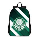 Mochila Palmeiras Verde Estampa Escudo Time Futebol Escolar