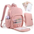Mochila para Bíblia FOREGOER Grande Capacidade Rosa para Mulheres Mochila para Bíblia FOREGOER Grande Capacidade Rosa para Mulheres