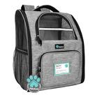 Mochila para cães PetAmi para gatos e cachorros de até 8 kg, cinza