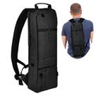 Mochila para Cilindro de Oxigênio APDTEK Tamanho D JD Preta
