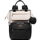 Mochila para Fraldas BabbleRoo Multifuncional - Apricot & Black