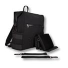 Mochila para Fraldas BUNSO Baby - Neoprene Minimalista Preta