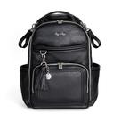 Mochila para Fraldas Itzy Ritzy Boss Plus - Preta com Prata