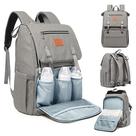 Mochila para fraldas KeaBabies Explorer Classic Grey