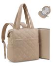 Mochila para fraldas LOVEVOOK 2 em 1 com trocador e bolsos Mochila para fraldas LOVEVOOK 2 em 1 com trocador e bolsos
