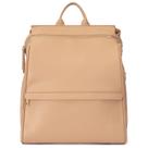 Mochila para fraldas MIA + SOPHIA Leather com trocador marrom