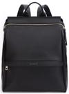 Mochila para fraldas MIA + SOPHIA Leather com trocador preto