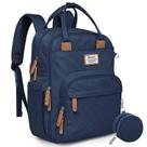 Mochila para Fraldas RUVALINO - Multifuncional e Impermeável (Azul)