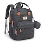Mochila para fraldas RUVALINO Multifuncional Impermeável Cinza