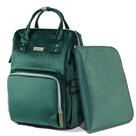 Mochila para fraldas SUNVENO de grande capacidade com trocador