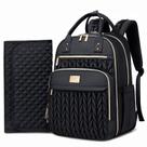 Mochila para Fraldas Tealari - Impermeável e Estiloso - Preta
