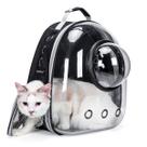 Mochila Para Gato E Cachorro Transparente Com Cabine Mochila Para Gato E Cachorro Transparente Com Cabine