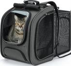 Mochila para Gato Pecute Expansível e Respirável 42x32x26 cm Mochila para Gato Pecute Expansível e Respirável 42x32x26 cm