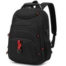 Mochila para laptop Boavan para homens 15,6" com porta USB à prova d'água