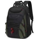 Mochila para laptop Boavan para homens de 17,3 polegadas impermeável preta