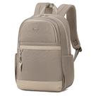 Mochila para laptop Chantria para mulheres de 15,6" com porta USB preta