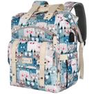 Mochila para laptop FALANKO para mulheres de 15,6" com porta USB e RFID