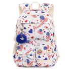 Mochila para laptop Hidds School Bag College de 16 polegadas branca